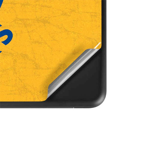 NBA Golden State Warriors Distressed Google Pixelbook Go Skin